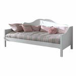 Bela dnevna postelja Vipack Amori, 90 x 200 cm