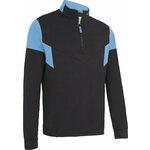 Callaway Mens Colour Block With Contrast Details Pullover Caviar 2XL