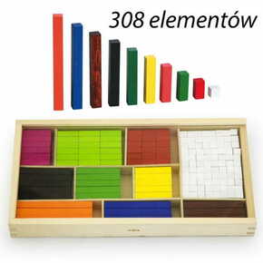Viga Toys Matematično izobraževalne lesene palčke za učenje štetja igrač Viga - 56166 -
