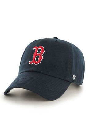 47brand kapa Boston Red Sox - mornarsko modra. Kapa s šiltom vrste baseball iz kolekcije 47brand. Model izdelan iz enobarvnega materiala.