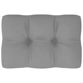 VidaXL Blazina za kavč iz palet siva 60x40x12 cm