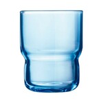 NEW Očala Arcoroc Log Bruhs Modra Steklo 6 Kosi 160 ml
