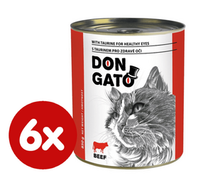 Dibaq Don Gato konzerva za mačke z govedino