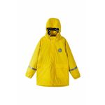 Otroška vodoodporna jakna Reima rumena barva - rumena. Otroška Vodoodporna jakna iz kolekcije Reima. Nepodloženi model izdelan iz iz vodoodpornega materiala.