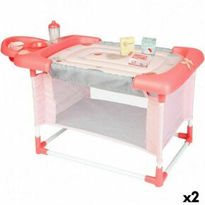 Previjalna miza za punčke colorbaby 3 v 1 68 x 32