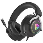 Genesis Neon 750 gaming slušalke, 3.5 mm, črna, mikrofon