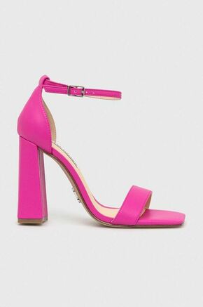 Usnjeni sandali Steve Madden Airy roza barva