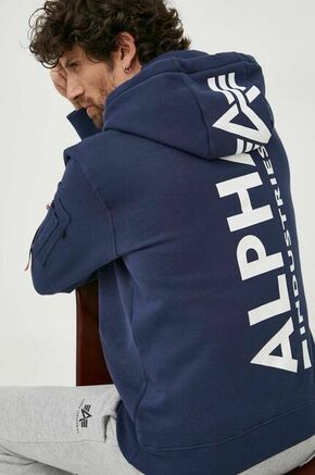 Alpha Industries Športni pulover 188 - 192 cm/XL Back Print Hoody