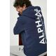 Alpha Industries Športni pulover 188 - 192 cm/XL Back Print Hoody