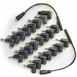 INTER-TECH 25 pack komplet adapterjev za NB-90SA napajalnik prenosnika