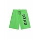 Otroške kopalne kratke hlače Marc Jacobs zelena barva - zelena. Otroški kopalne kratke hlače iz kolekcije Marc Jacobs. Model izdelan iz lahke tkanine.