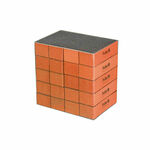 nabor datotek eurostil 20 bloques oranžna blok (20 pcs)