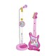 otroška kitara reig mikrofon roza disney princese
