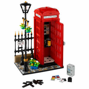 LEGO® Ideas 21347 Rdeča londonska telefonska govorilnica