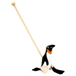 Bino Pingvin na palici črno-belo