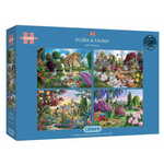 WEBHIDDENBRAND GIBSONS Puzzle Flora &amp; Fauna 4x500 kosov