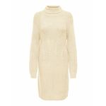 Jacqueline de Yong Ženska obleka JDYNEW Relaxed Fit 15300295 White kapa Gray (Velikost XL)