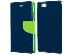 Havana Preklopna torbica fancy diary iPhone 13 6.1 - modro zelen