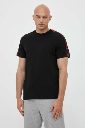 Majica lounge HUGO črna barva - črna. Kratka majica iz kolekcije HUGO