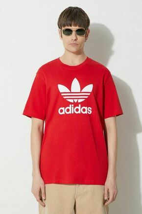 Bombažna kratka majica adidas Originals Trefoil moška