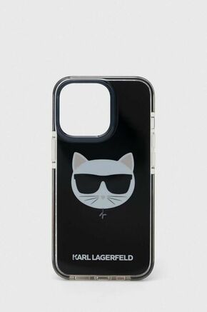 Karl Lagerfeld Choupette Head ovitek za iPhone 13 Pro