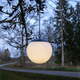 Viseča zunanja solarna luč Star Trading Globus, ø 20 cm