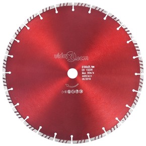 Shumee Diamantni rezalni disk s turbo jeklom 350 mm