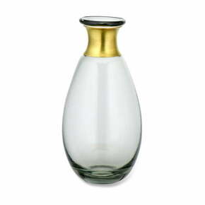Siva steklena vaza Nkuku Miza