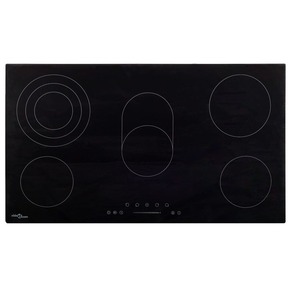 VidaXL Keramična kuhalna plošča s 5 gorilniki na dotik 77 cm 8500 W