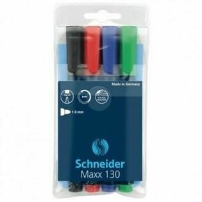 WEBHIDDENBRAND Permanentni marker Schneider Maxx 130 komplet 4 barv