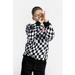Otroški pulover Coccodrillo črna barva - črna. Otroški pulover iz kolekcije Coccodrillo. Model izdelan iz vzorčaste pletenine.