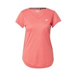 Kratka majica za vadbo Fila Rostow roza barva - roza. Kratka majica za vadbo iz kolekcije Fila. Model izdelan iz materiala, ki zagotavlja visoko kakovost uporabe.