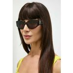 Sončna očala Balenciaga ženska, rjava barva, BB0324SK - rjava. Sončna očala iz kolekcije Balenciaga. Model z enobarvnimi stekli in okvirjem iz plastike.