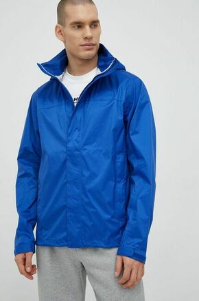 Vodoodporna jakna Marmot PreCip Eco moška - modra. Vodoodporna jakna iz kolekcije Marmot. Nepodložen model