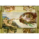 ENJOY Puzzle Michelangelo Buonarroti: Stvarjenje Adama 1000 kosov