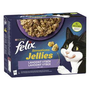 Felix hrana za mačke Sensations Jellies jagnjetina