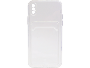 Chameleon Apple iPhone X/XS - Gumiran ovitek (TPUC) - prozoren svetleč Card