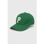 Bombažna bejzbolska kapa Pepe Jeans zelena barva - zelena. Kapa s šiltom vrste baseball iz kolekcije Pepe Jeans. Model izdelan iz vzorčaste tkanine.