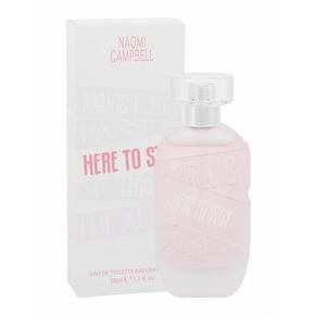 Naomi Campbell Here To Stay toaletna voda 50 ml za ženske
