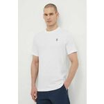 Bombažna kratka majica On-running moški, bela barva - bela. Kratka majica iz kolekcije On-running, izdelana iz elastične pletenine. Model iz zračne bombažne tkanine.