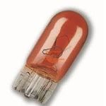 Osram žarnica 12V 5W (2,1x9,5d) steklena oranžna 10 kos. WY5W