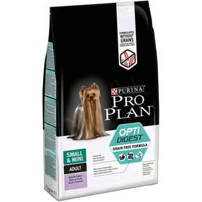 Purina Pro Plan hrana za pse s puranom Small &amp; Mini Adult OPTIDIGEST Grain Free