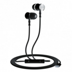 Ksix Stereo slušalke z mikrofonom, USB-C priključek, črne barve