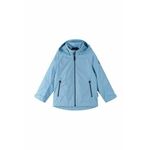 Otroška jakna Reima Soutu - modra. Otroška jakna iz kolekcije Reima. Prehoden model, izdelan iz gladkega materiala. Trpežen model, ki je idealen za slabe vremenske razmere.