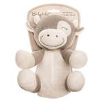 WEBHIDDENBRAND Baby Hug kravica, sedeča, pletena, pliš, 23 cm