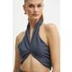 Top s primesjo volne Patrizia Pepe siva 2C1575.A475