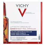 Vichy Liftactiv Glyco-C Night Peel Ampoules serum za obraz za vse tipe kože 20 ml za ženske