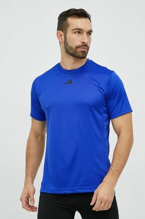 Kratka majica za vadbo adidas Performance HIIT Base - modra. Kratka majica za vadbo iz kolekcije adidas Performance. Model izdelan iz recikliranega materiala