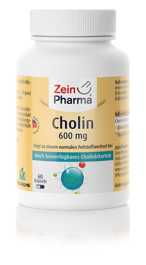 ZeinPharma Holin 600 mg - 60 kaps.