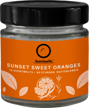 "Scentmelts Dišeči vosek ""Sunset Sweet Oranges"" - 10 kos."